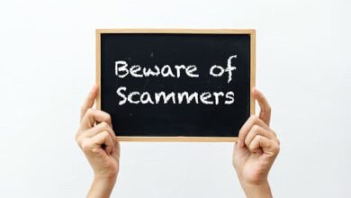 beware of scammers