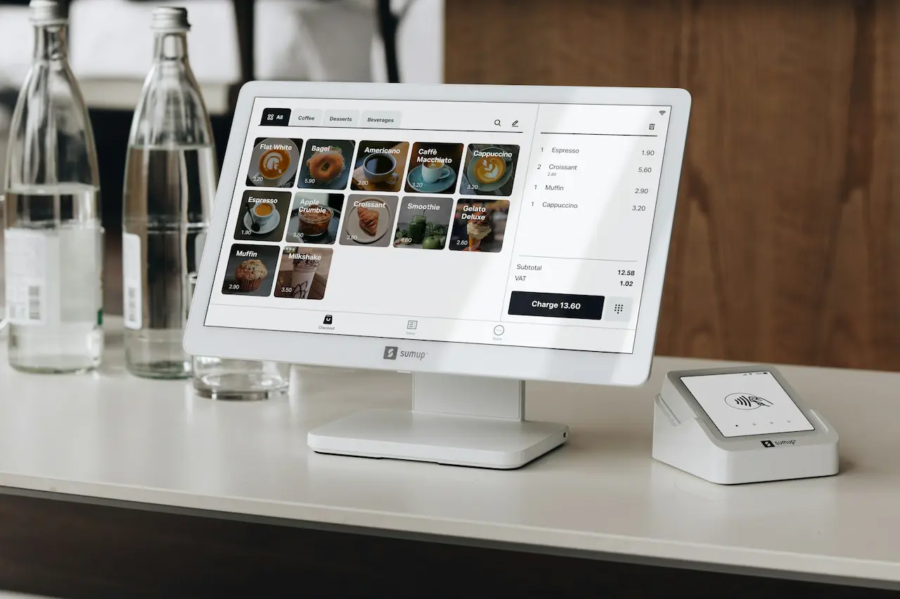 POS System In A Cafe